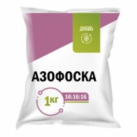 Азофоска 1кг N-16, Р-16, К-16 (Нитроамофоска) удобрение минеральное
